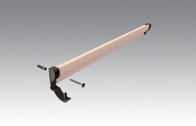 paper rail alu 100 cm ( knikkerrail ) STAS-KN30010